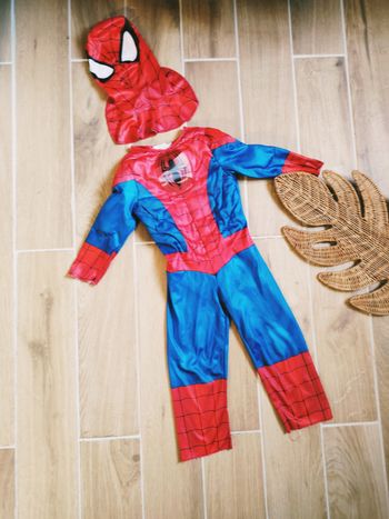 💫Spider-man - Déguisement /costume rembourré avec cagoule - Avengers Marvel