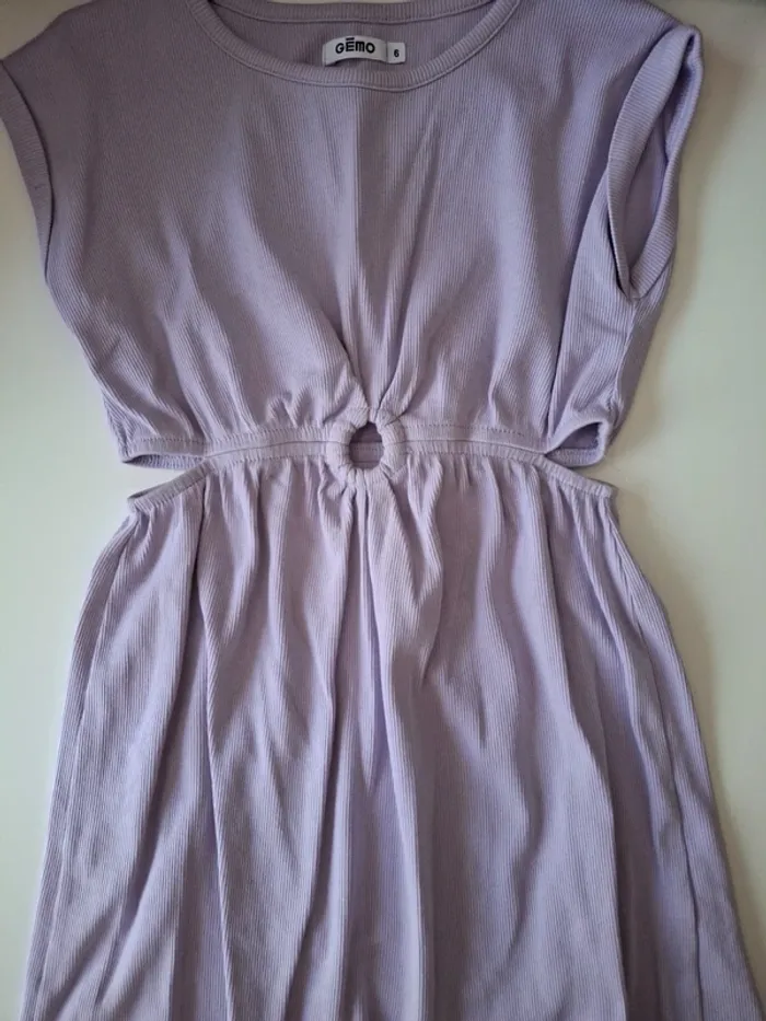Robe d'été mauve - photo numéro 2