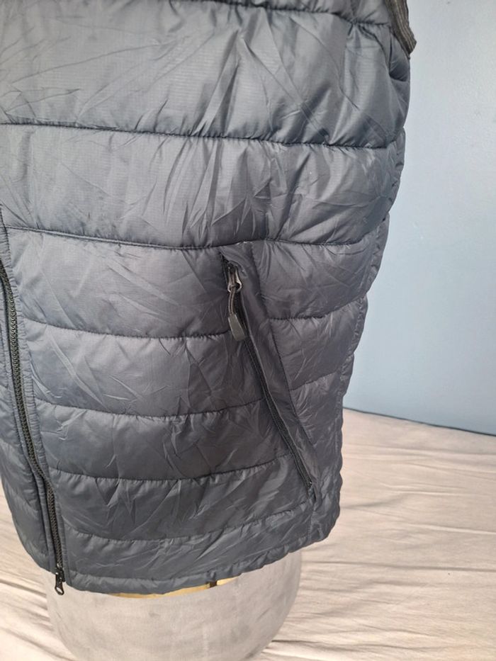 Doudoune sans manches nike vintage - homme noir taille xl - floqué (523) - photo numéro 4