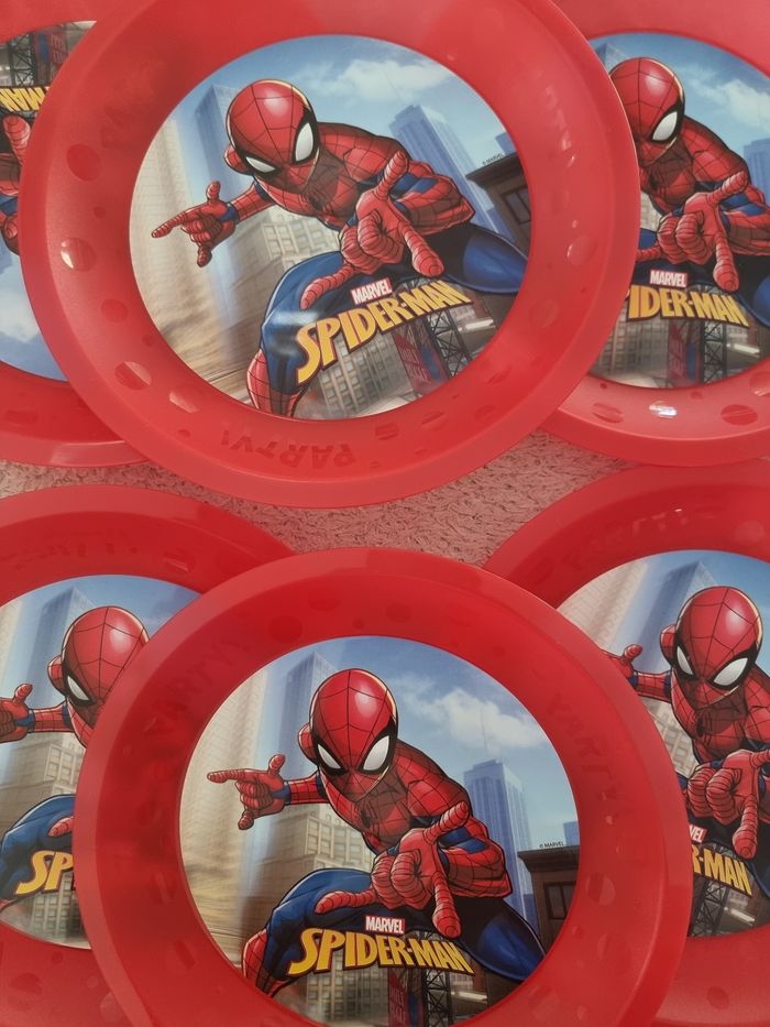 Assiettes spiderman - photo numéro 2