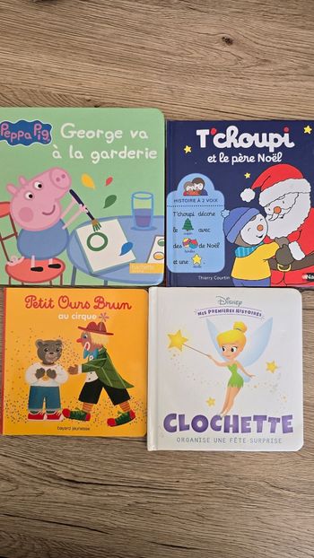 Lot 4 livres pour enfant