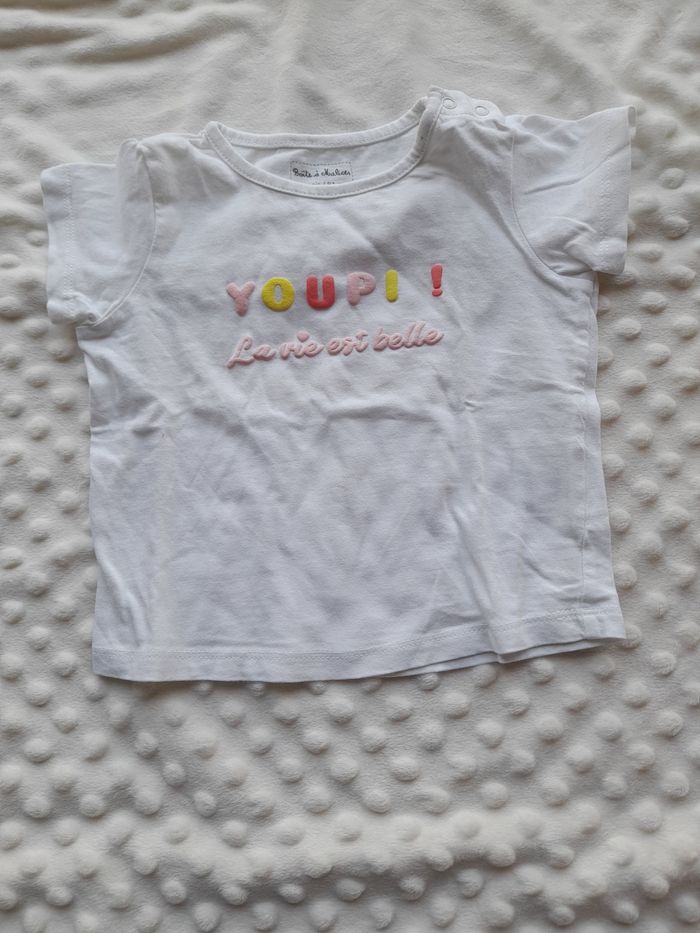 Maillot manches courtes boîte à malices 18 mois