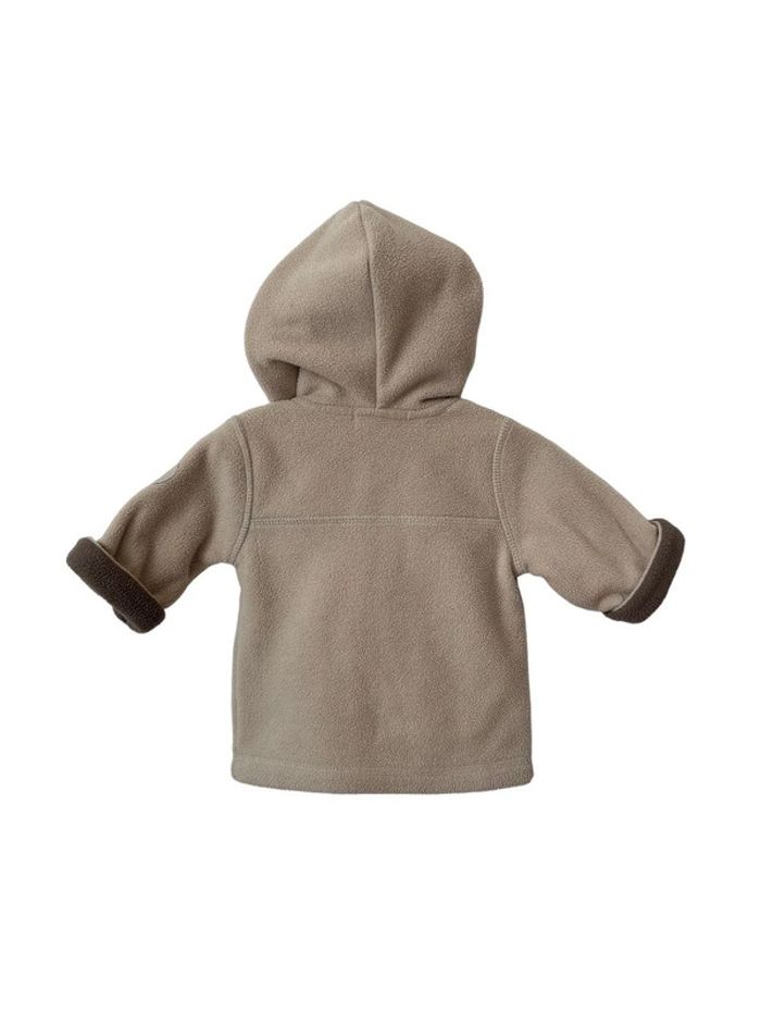 Veste polaire beige à capuche - Kitchoun 1 mois (54cm) - photo numéro 5