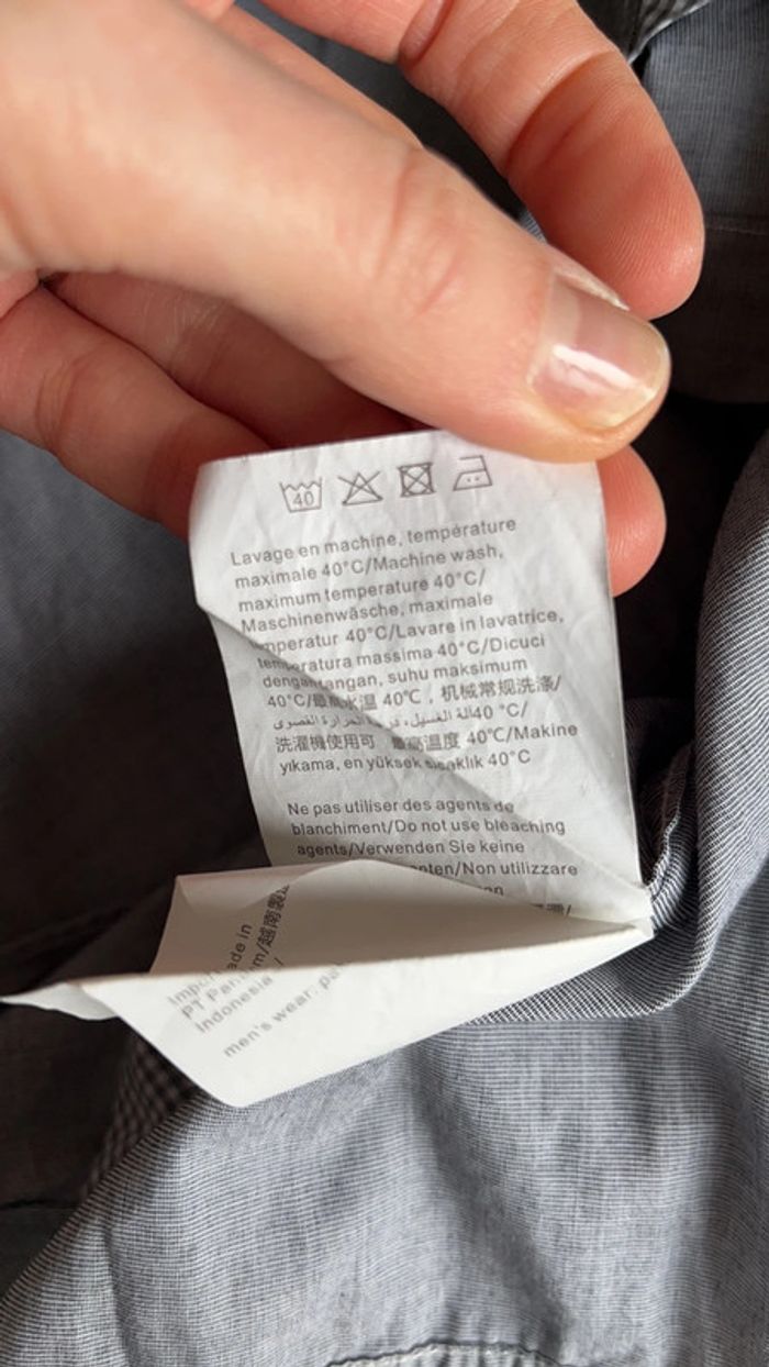 Chemise grise Galeries Lafayette - photo numéro 6