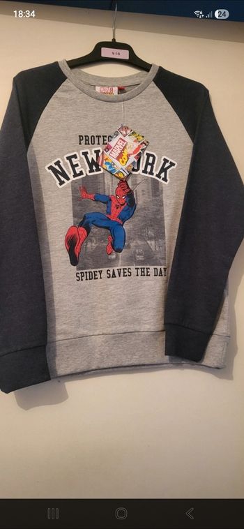 Pull Spider Man Neuf 