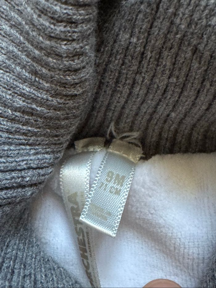 👕 pull très chaud hiver - bébé garçon - 9 mois - 71cm - très bon état - photo numéro 4