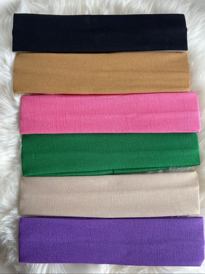 Lot 6x bandeaux cheveux