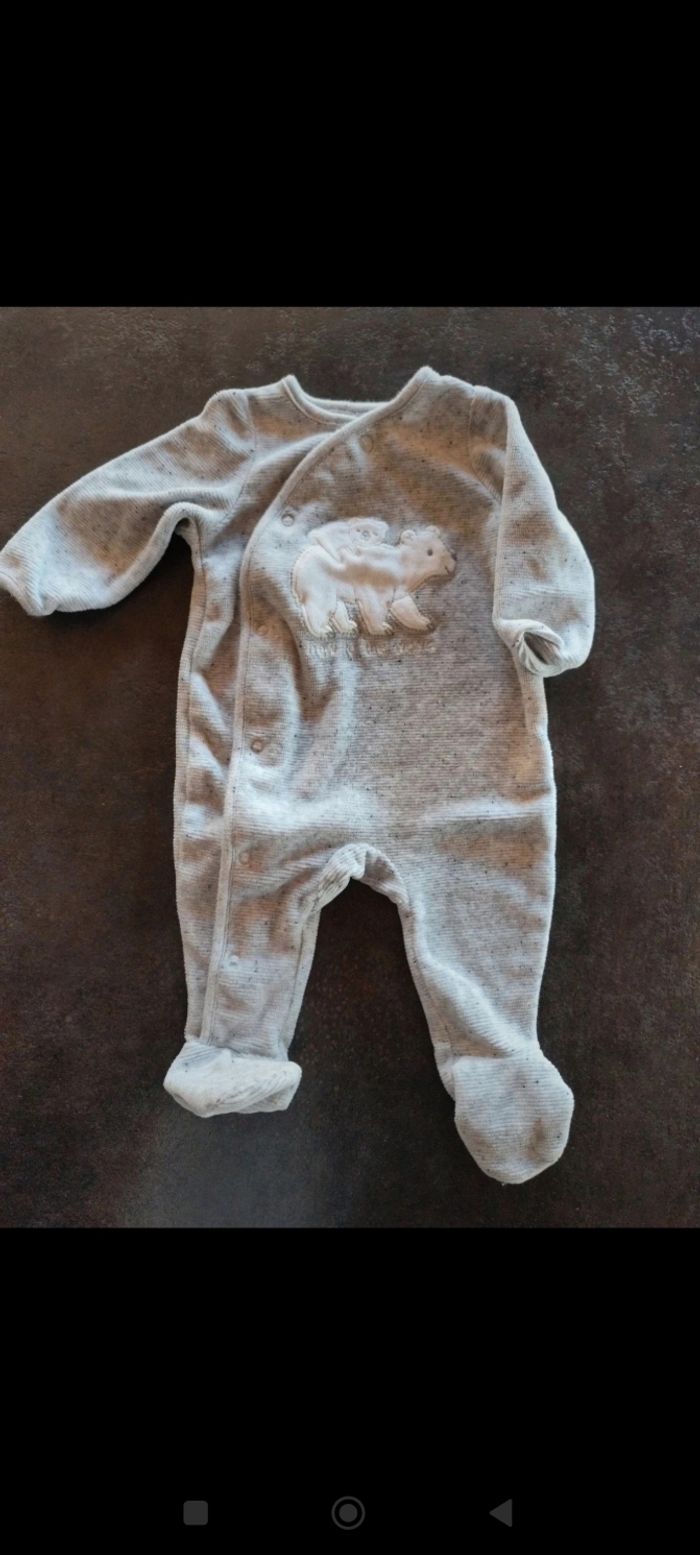 Lot de 5 pyjamas garçon taille 1 mois - photo numéro 8