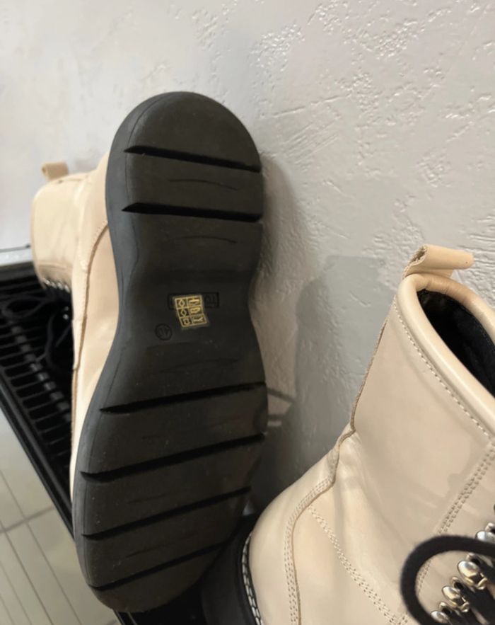 Boots Zign en excellent état tout en cuir - photo numéro 4
