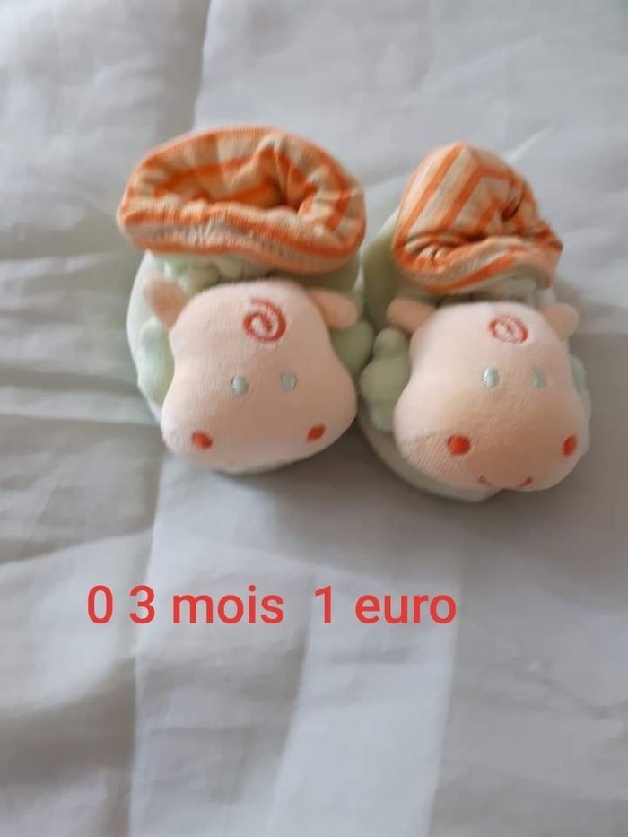 Chaussons 0 3 mois
