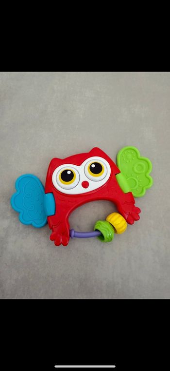 Jouet Hochet 1er âge Hibou