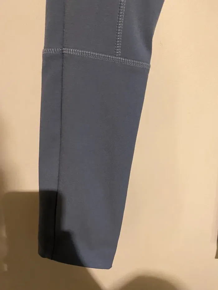 Pantalon bleu style leeging élastique taille 34 neuf - photo numéro 5