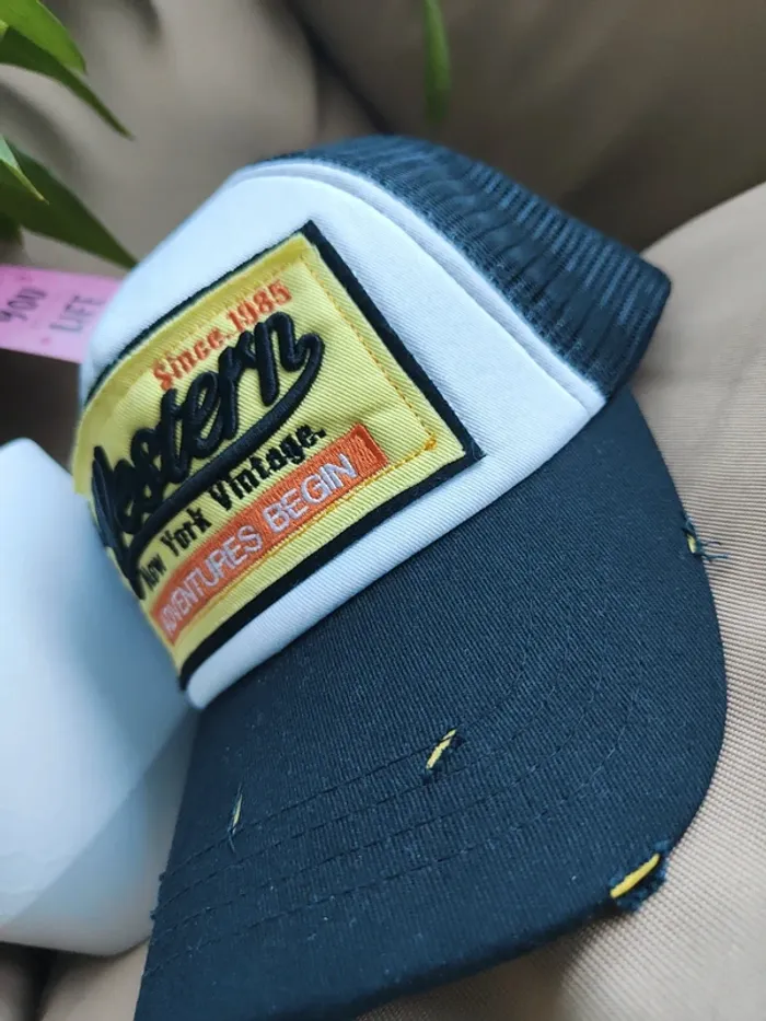 Casquette Trucker Western noire - photo numéro 2