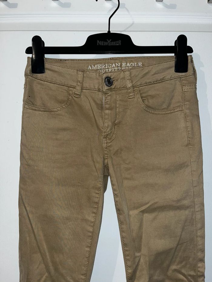 Jean beige, taille XS - photo numéro 2