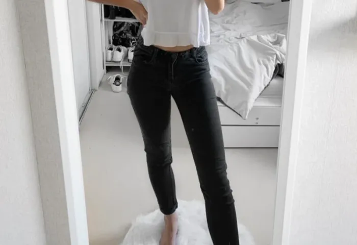 Jean slim noir