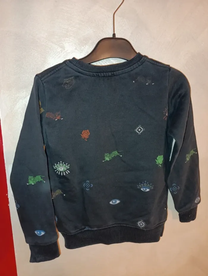 Joli sweat garçon kenzo taille 4 ans - photo numéro 8