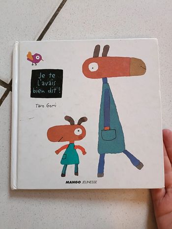 Livre je te l'avais bien dit ! Taro Gami