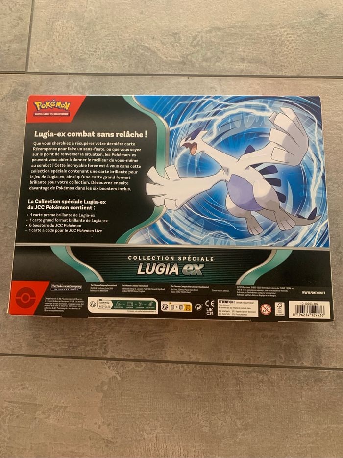 Pokémon coffret Lugia Ex [ VF / NEUF ] - photo numéro 2