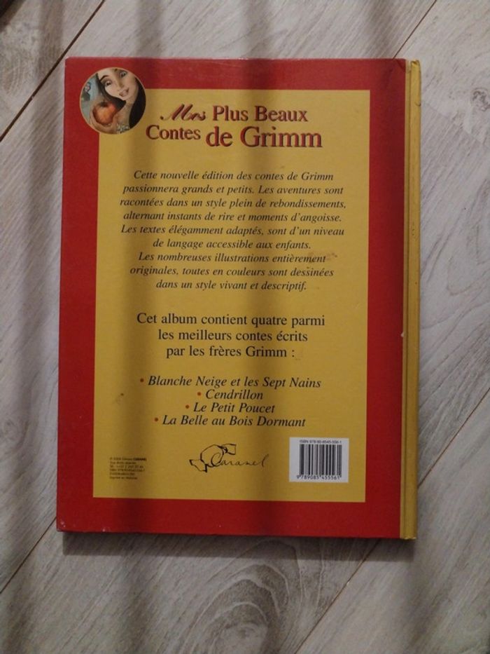 Livre mes plus beaux contes de grimm - photo numéro 2