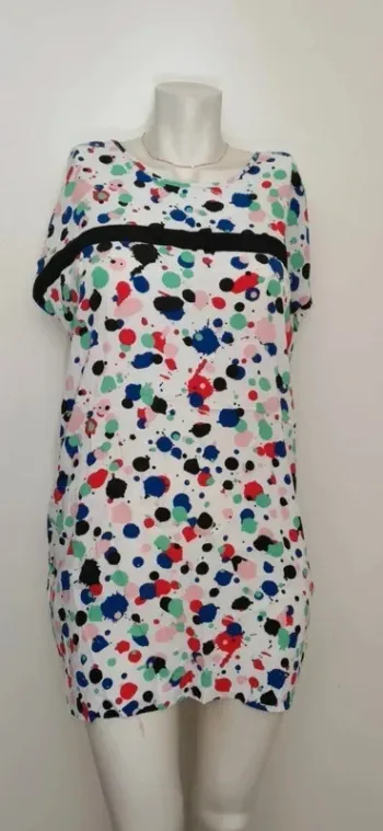  Superbe robe Cop. Copine - Imprimé "Paint Splatter"