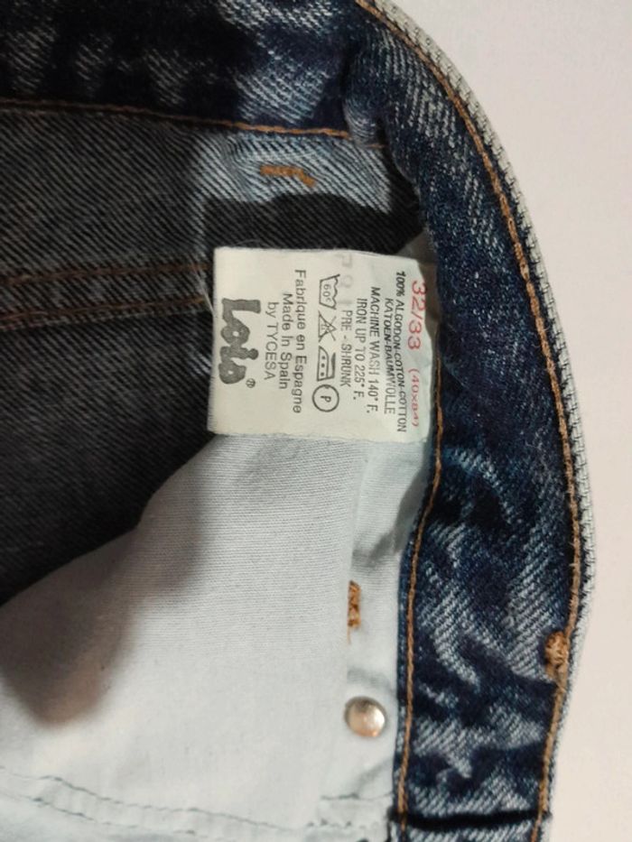 Superbe jean lois original  vintage collector  taille 32 , 33 - photo numéro 4