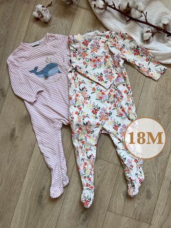 🐳 Lot Pyjama / 18 MOIS