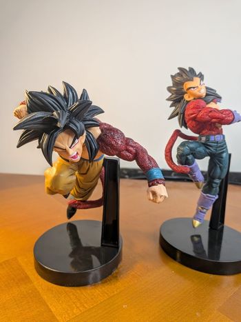 Figurine Son Goku & Vegeta SSJ4 