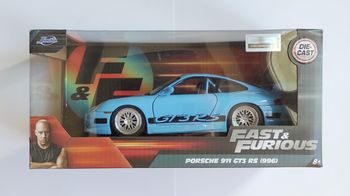 FAST & FURIOUS - Porsche 911 GT3 RS - Voiture Collection - Jada Toys - 1:24