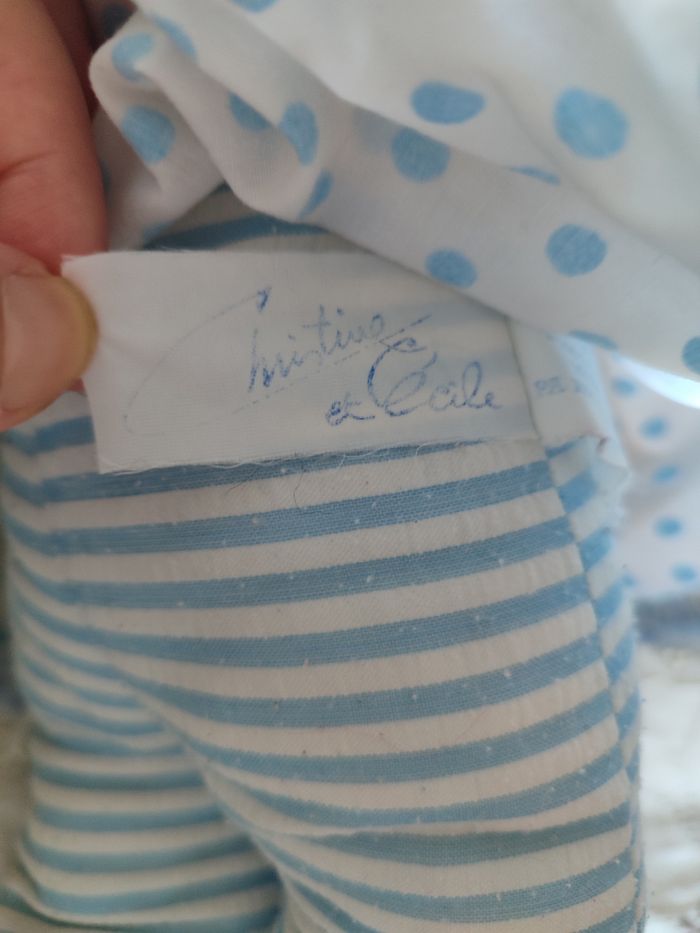 Doudou poupée vintage - photo numéro 3