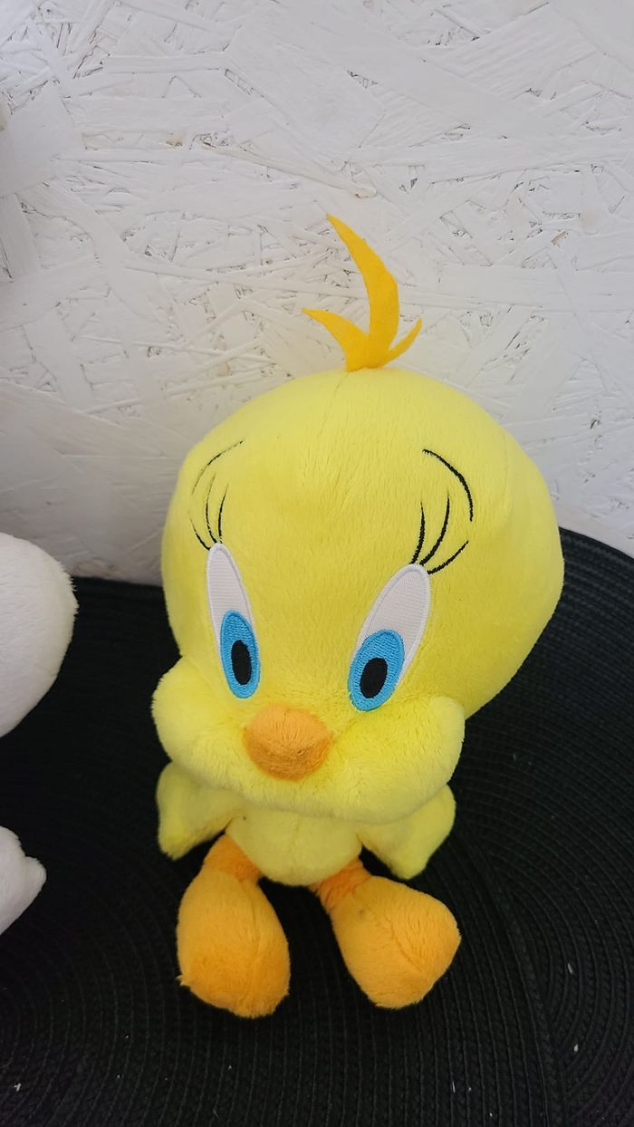 Doudou Peluche TCC Looney Tunes Warner Bros BUGS BUNNY LAPIN GROSSE TETE Peluche titi baby looney tu - photo numéro 5