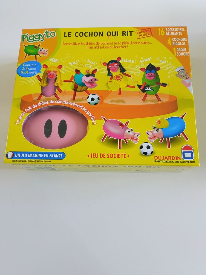 Le cochon qui rit encore plus Dujardin complet et fonctionne