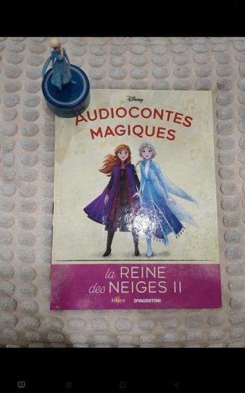 46Ēme audioconte magique collection altaya deagostini livre et figurine disney audio conte magic
