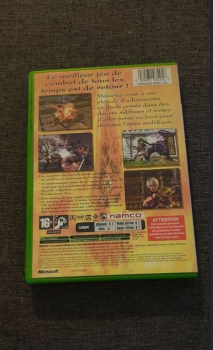 Soulcalibur 2 Xbox 1ere génération - photo numéro 3