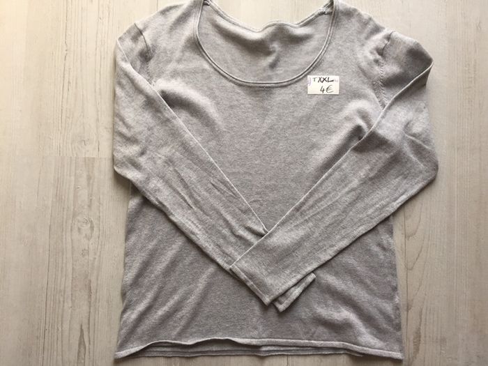 231-Pull gris T XXL-44 - photo numéro 3