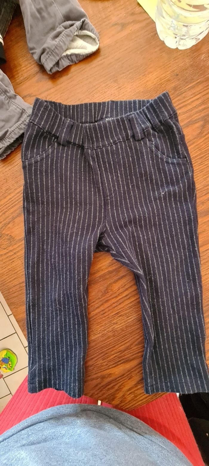 Pantalon rayé