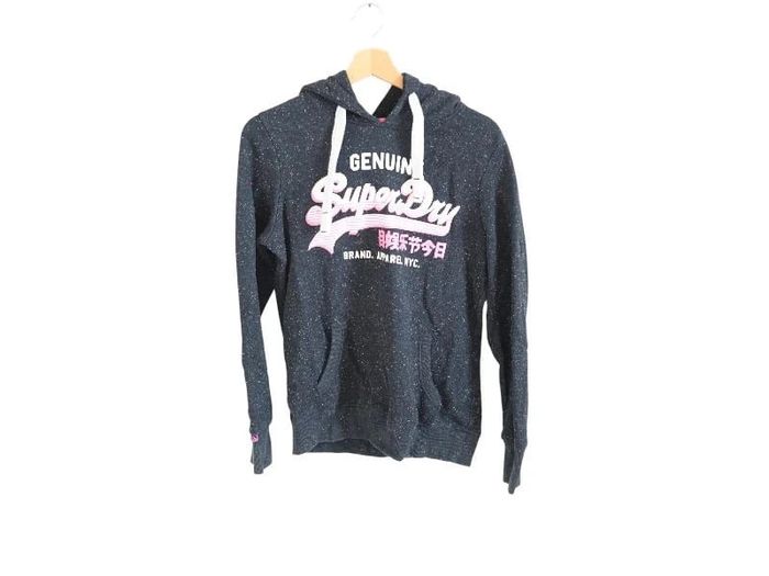 C61 sweat noir Superdry M