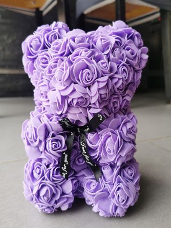 Ours violet ou rouge prix unité 