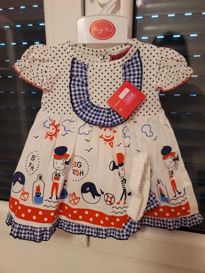 Robe avec bandeau