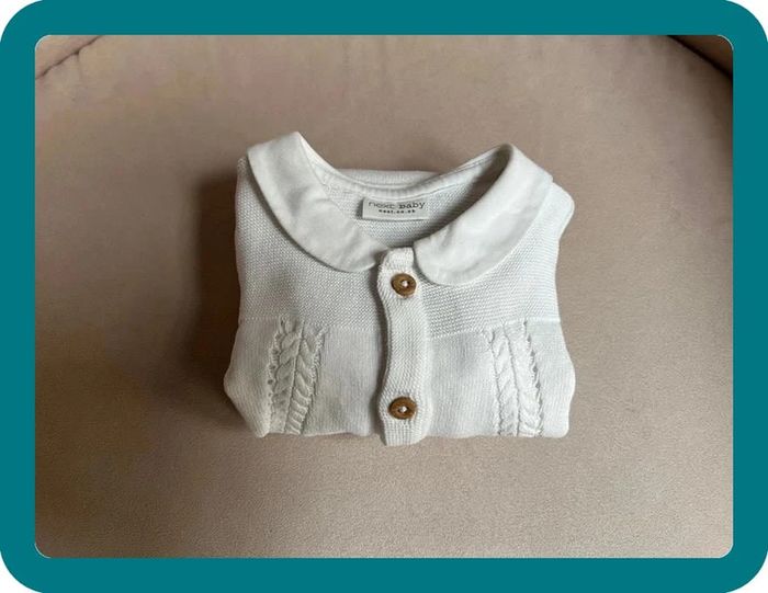Ensemble maille col Claudine mixte 3-6mois - Nextbaby - photo numéro 3