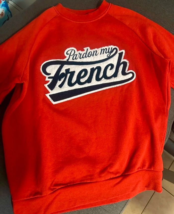 Sweat Mixte Dj Snake Pardon My French Taille S/M Neuf - photo numéro 4