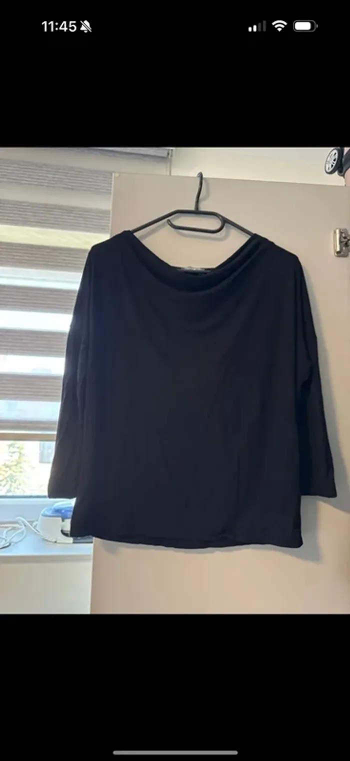 Blouse noir taille L c&a bonne etat
