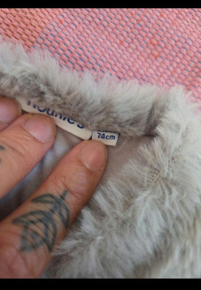 Gilet mixte fourrure - photo numéro 2