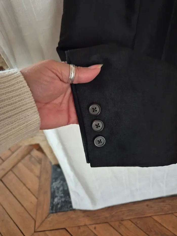 blazer noir taille 40 - photo numéro 4