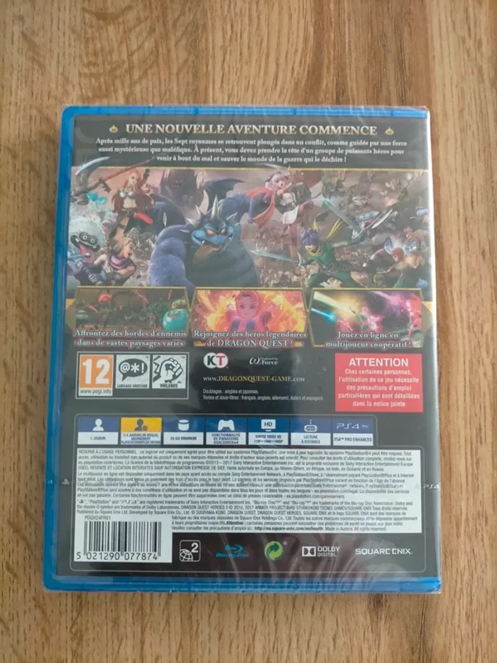 🇫🇷 Jeu PS4 dragon quest - photo numéro 2