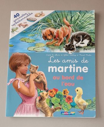 Livre: les amis de Martine au bord de l eau