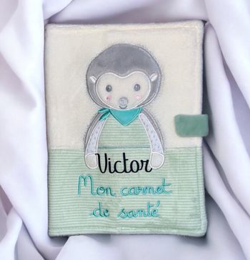 Protège carnet de santé personnalisé