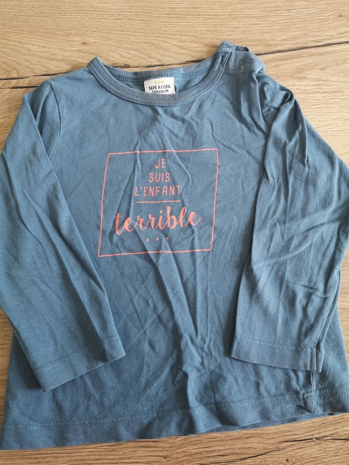 T shirt ML garçon 24mois