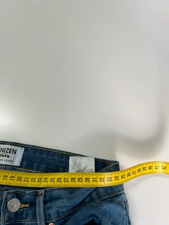 Jean Levi's Denizen Femme Bleu W29 L30 | High Rise Skinny | Taille FR38 | Très Bon État SJ328 - photo numéro 8