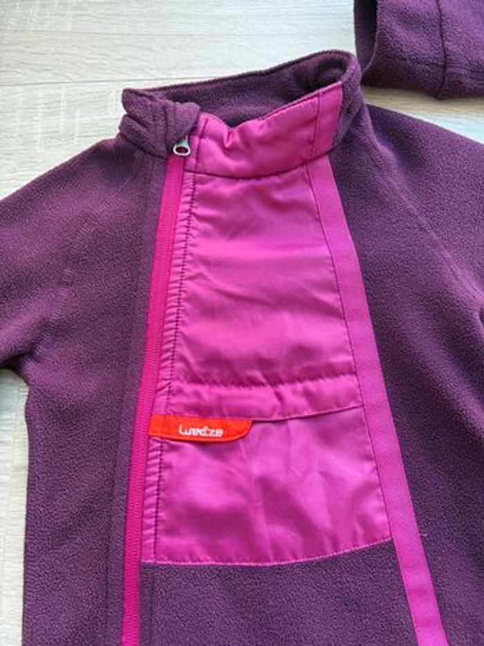 Combinaison polaire prune fille 2/3 ans Wed’ze - photo numéro 3