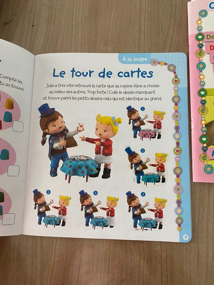 Lot de livres cahier d’activités ptite fille Fleurus - photo numéro 3